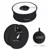 Softbox difuzors Puluz PU5145 45 cm apaļš viegls fotogrāfijas apgaismojumam
