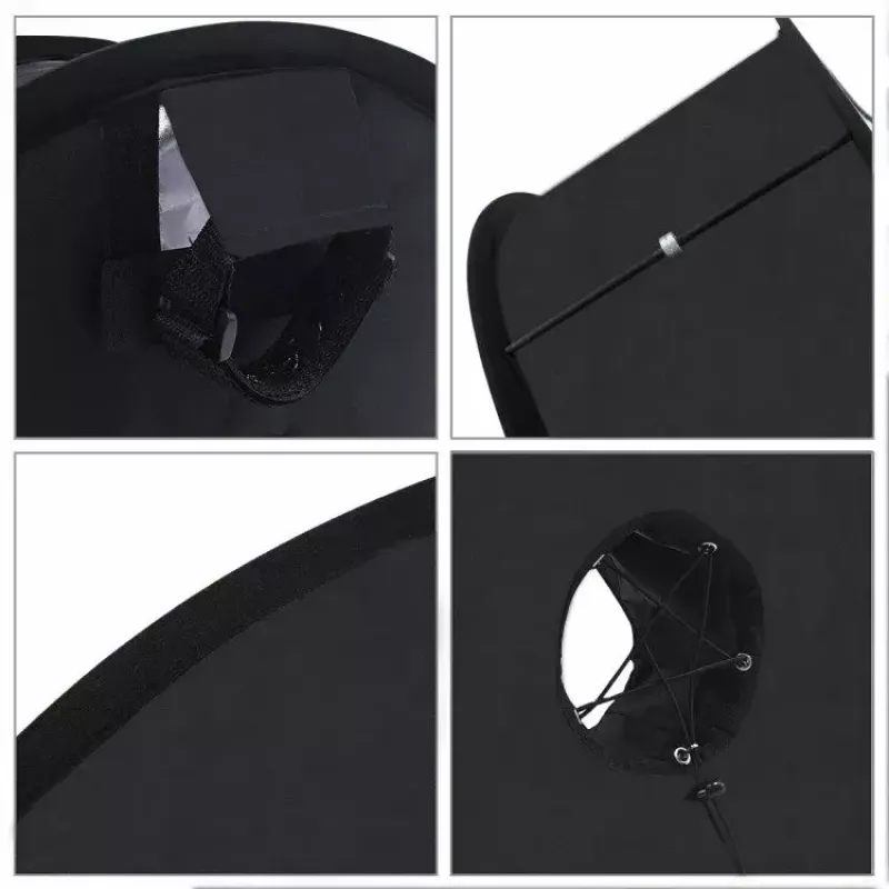 Softbox difuzors Puluz PU5145 45 cm apaļš viegls fotogrāfijas apgaismojumam