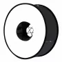 Softbox difuzors Puluz PU5145 45 cm apaļš viegls fotogrāfijas apgaismojumam