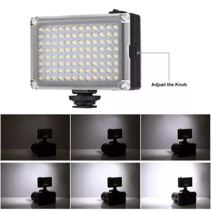 Puluz PU4096 LED video/foto kameras gaisma, 860 lm