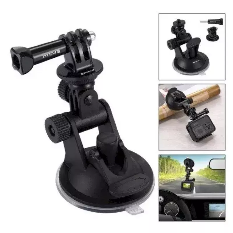 Piederumu komplekts Puluz PKT11 sporta kamerām — 20 gabali, saderīgs ar Osmo Action 5 Pro