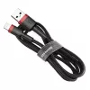 Lightning kabelis Baseus CALKLF-A19 0,5m Melns
