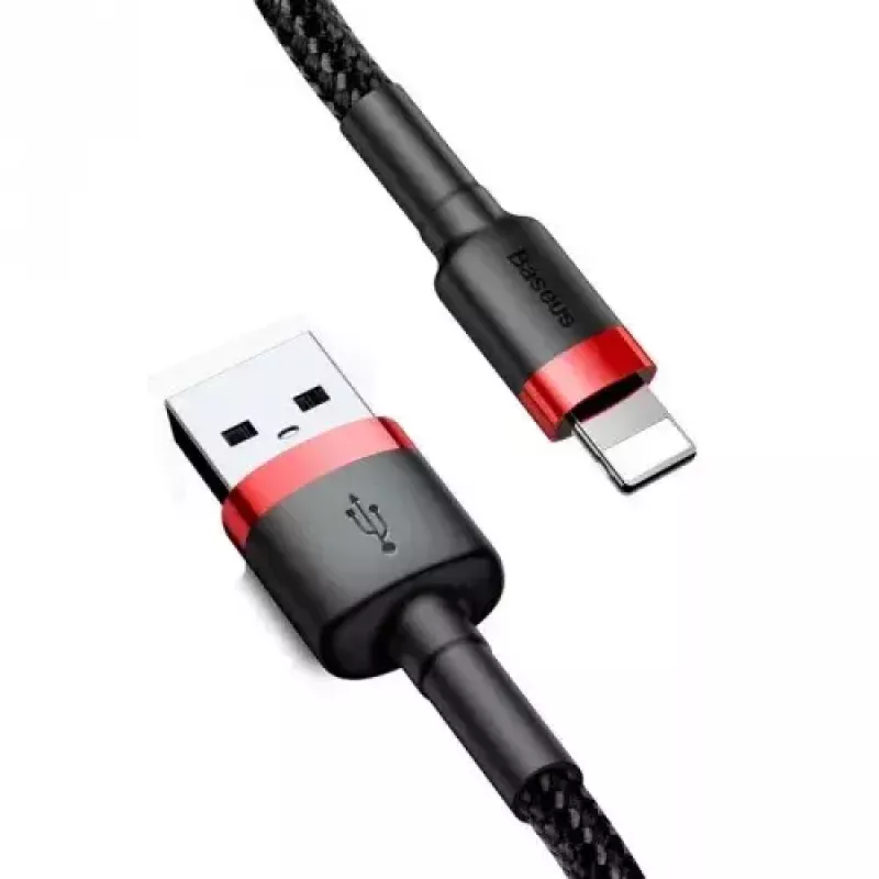 Lightning kabelis Baseus CALKLF-A19 0,5m Melns