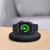 Baseus organizators Apple Watch lādētājam ACSLH-01 — melns, statīvs magnētiskajam uzlādes ripām
