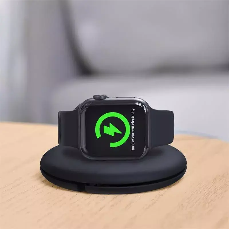 Baseus organizators Apple Watch lādētājam ACSLH-01 — melns, statīvs magnētiskajam uzlādes ripām
