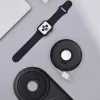Baseus organizators Apple Watch lādētājam ACSLH-01 — melns, statīvs magnētiskajam uzlādes ripām
