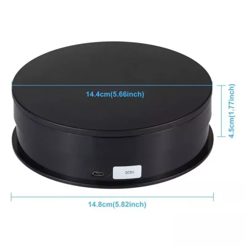 Foto statīvs Puluz PU3048B panorāmas 360° rotācijas platforma Ø15 cm