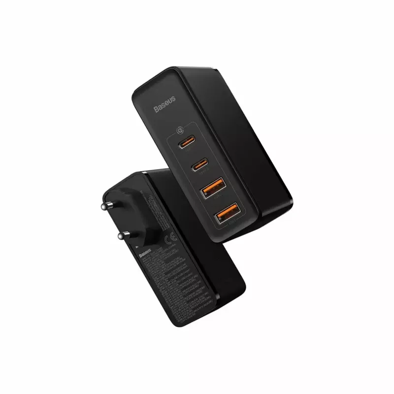 Lādētājs Baseus GaN2 4 porti ātrā lādētāja 100W