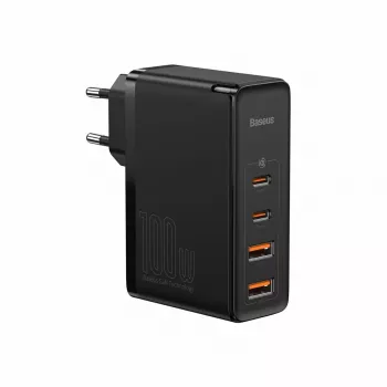 Lādētājs Baseus GaN2 4 porti ātrā lādētāja 100W