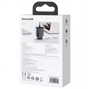 Charger Baseus Speed Mini Smartphone Melns