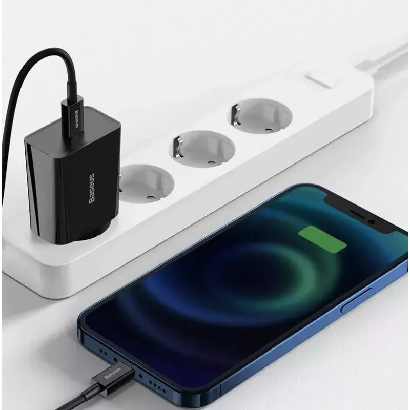 Charger Baseus Speed Mini Smartphone Melns