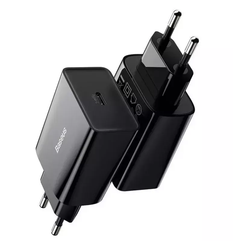 Charger Baseus Speed Mini Smartphone Melns