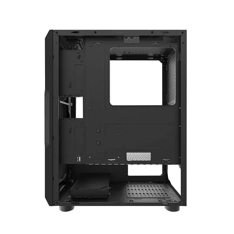 Datorkorpuss Darkflash Aquarius Mesh, ATX, melns