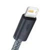 Baseus Dynamic 2m pelēks Lightning–USB A kabelis