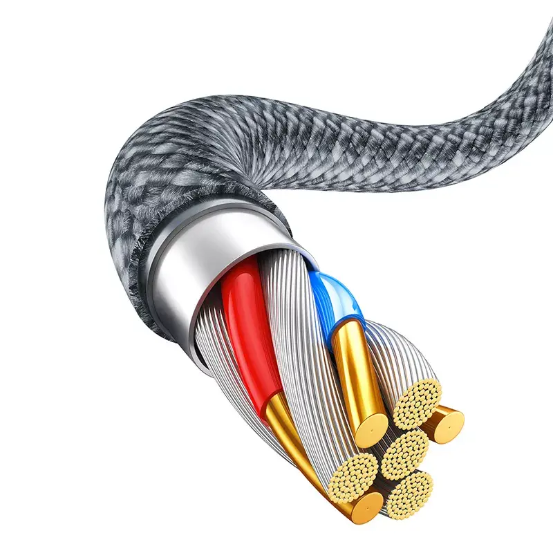 Baseus Dynamic 2m pelēks Lightning–USB A kabelis