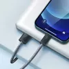 Baseus Dynamic 2m pelēks Lightning–USB A kabelis