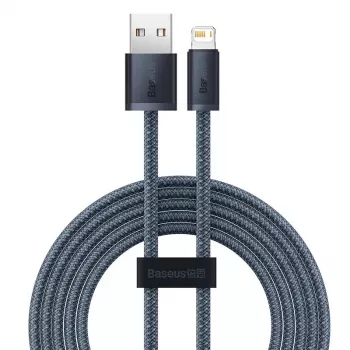 Baseus Dynamic 2m pelēks Lightning–USB A kabelis