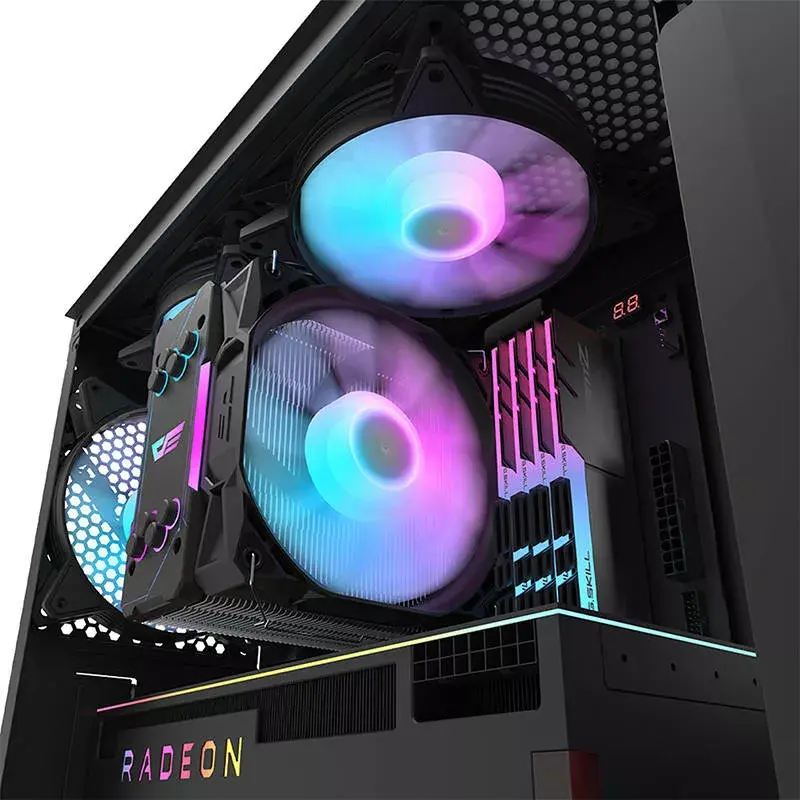 Datora korpuss Darkflash DK352 Plus ATX Melns