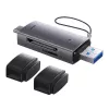 Karšu lasītājs Baseus Memory Card Reader Lite Series WKQX060113 ar USB un USB-C atbalstu