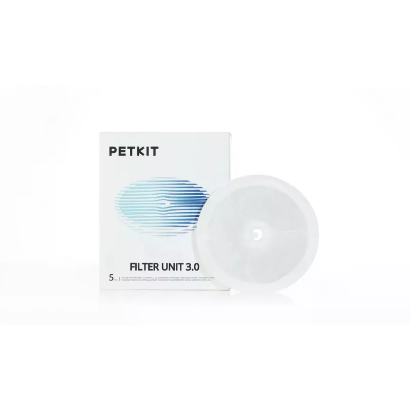 Rezerves strūklakas filtrs PETKIT 3.0 — 5 gab., 2022. gada modelim