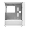 Datora korpuss Darkflash DK351 balta Midi Tower, Micro ATX/ATX/ITX, rūdīts stikls, balts, 200×390×450 mm