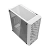 Datora korpuss Darkflash DK351 balta Midi Tower, Micro ATX/ATX/ITX, rūdīts stikls, balts, 200×390×450 mm