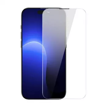 Rūdīta stikla ekrāna aizsargs Baseus Crystal iPhone 14 Pro 0,3 mm, putekļu necaurlaidīgs, 2 gab.