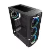 Datora korpuss Darkflash Aquarius Acrylic ATX Melns