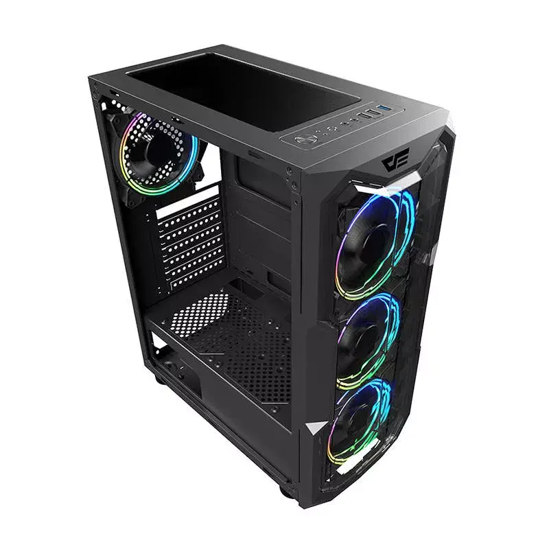 Datora korpuss Darkflash Aquarius Acrylic ATX Melns