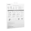 Rūdīta stikla ekrāna aizsargs Baseus Huawei MatePad Pro 12.6 collu planšetei, 0,3 mm