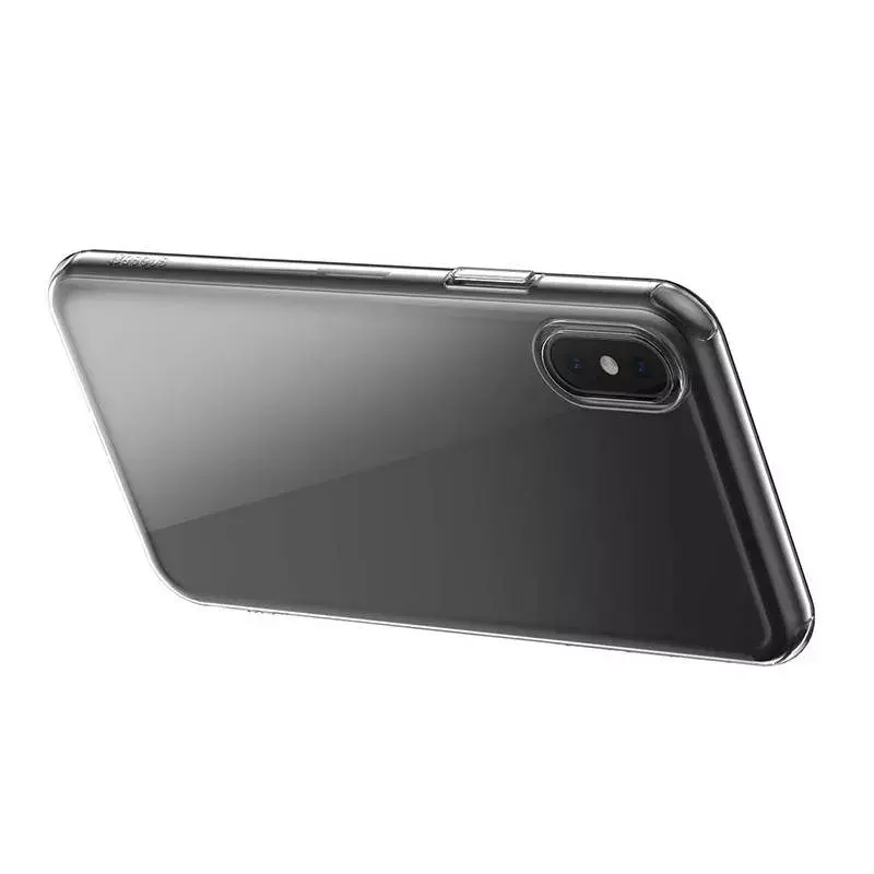 Caurspīdīgs plāns viegls Baseus maciņš iPhone XS Max — dzidrs aizsargapvalks tālrunim