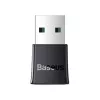 Baseus BA07 Mini Bluetooth adapteris datoram, USB 5.3 bezvadu Bluetooth uztvērējs - melns