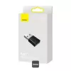 Baseus BA07 Mini Bluetooth adapteris datoram, USB 5.3 bezvadu Bluetooth uztvērējs - melns