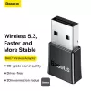 Baseus BA07 Mini Bluetooth adapteris datoram, USB 5.3 bezvadu Bluetooth uztvērējs - melns