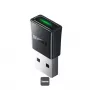 Baseus BA07 Mini Bluetooth adapteris datoram, USB 5.3 bezvadu Bluetooth uztvērējs - melns