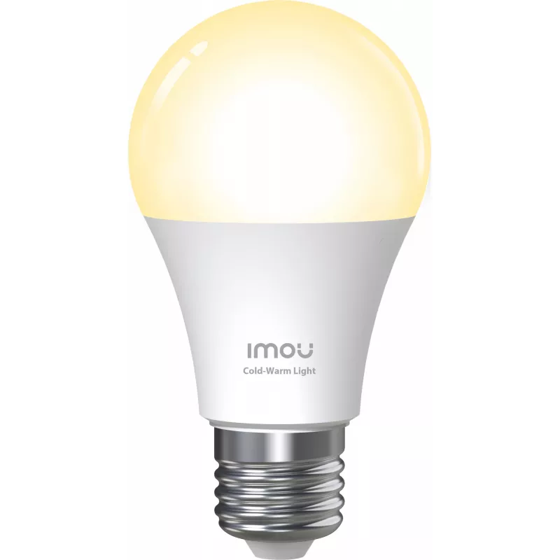 Imou B5 spuldze, viedā spuldze, Wi-Fi/Bluetooth, balta, 0–70 m, LED, E27