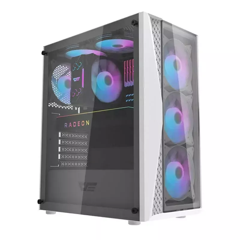 Darkflash DK352 Plus datora korpuss ATX balts