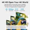 HDMI kabelis Vention AHCBJ 5m, HDMI Type A vīrieša uz sieviešu, 4K@60Hz, HDMI 2.0, 18 Gbit/s, melns