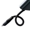 2-in-1 audio adapter Joyroom SY-L01 Lightning uz 3,5 mm + Lightning, melna