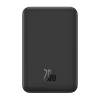 Magnētiskais Mini ārējais akumulators Baseus 5000mAh 20W (melns)