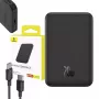 Magnētiskais Mini ārējais akumulators Baseus 5000mAh 20W (melns)