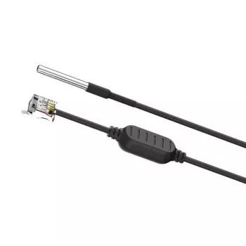 Temperatūras sensors Sonoff WTS01 ar 1,5 m kabeli, ārējo zondi temperatūras uzraudzībai