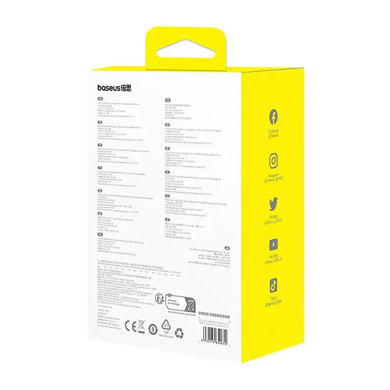 Automašīnas turētājs Baseus MagPro C40164100121-01 15W Qi2.0 Melns – magnētiskais bezvadu lādētājs ar Qi2.0 saderīgiem tālruņiem