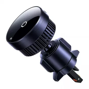 Automašīnas turētājs Baseus MagPro C40164100121-01 15W Qi2.0 Melns – magnētiskais bezvadu lādētājs ar Qi2.0 saderīgiem tālruņiem