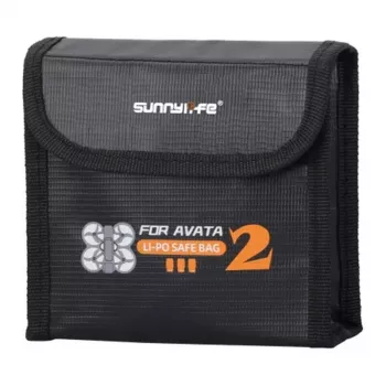 Bateriju soma Sunnylife priekš DJI Avata 2 — glabātuve 3 baterijām