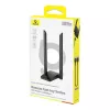 WiFi adapter Baseus FastJoy 1800Mbps Melns — dual-band USB tīkla adapteris