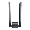 WiFi adapter Baseus FastJoy 1800Mbps Melns — dual-band USB tīkla adapteris