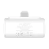 Ārējais akumulators OS-Baseus Compact IP 5000mAh 20W (balts)