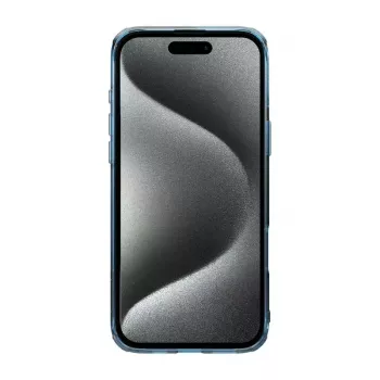 TPU maciņš Nillkin Nature iPhone 16 Plus — magnētisks, zils, plāns aizsargvāciņš