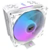 Gaisa dzesētājs Darkflash Z4 Pro Mist balta — 120 mm ventilators, hidrauliskais gultnis, 200 W TDP, atbalsta AM5/AM4/LGA1700/1200/115x